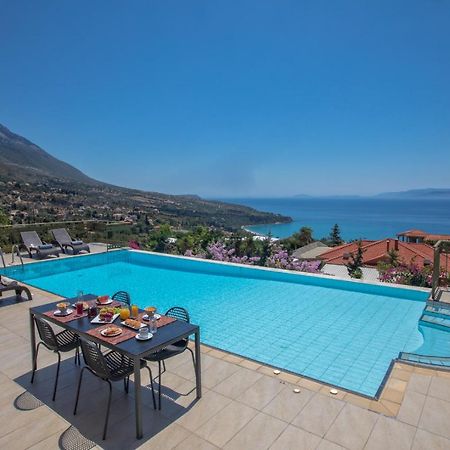Lourdas Beach View Villa Vlachata 外观 照片