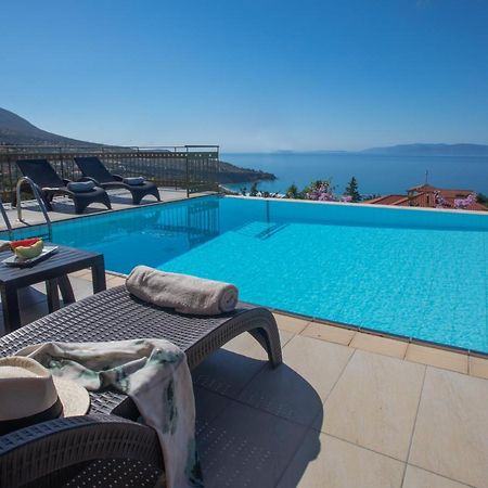 Lourdas Beach View Villa Vlachata 外观 照片