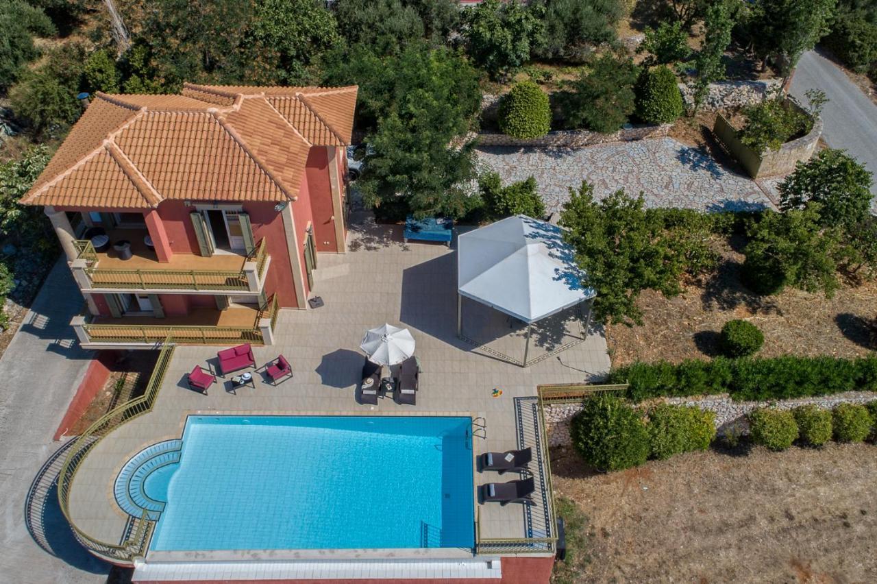 Lourdas Beach View Villa Vlachata 外观 照片