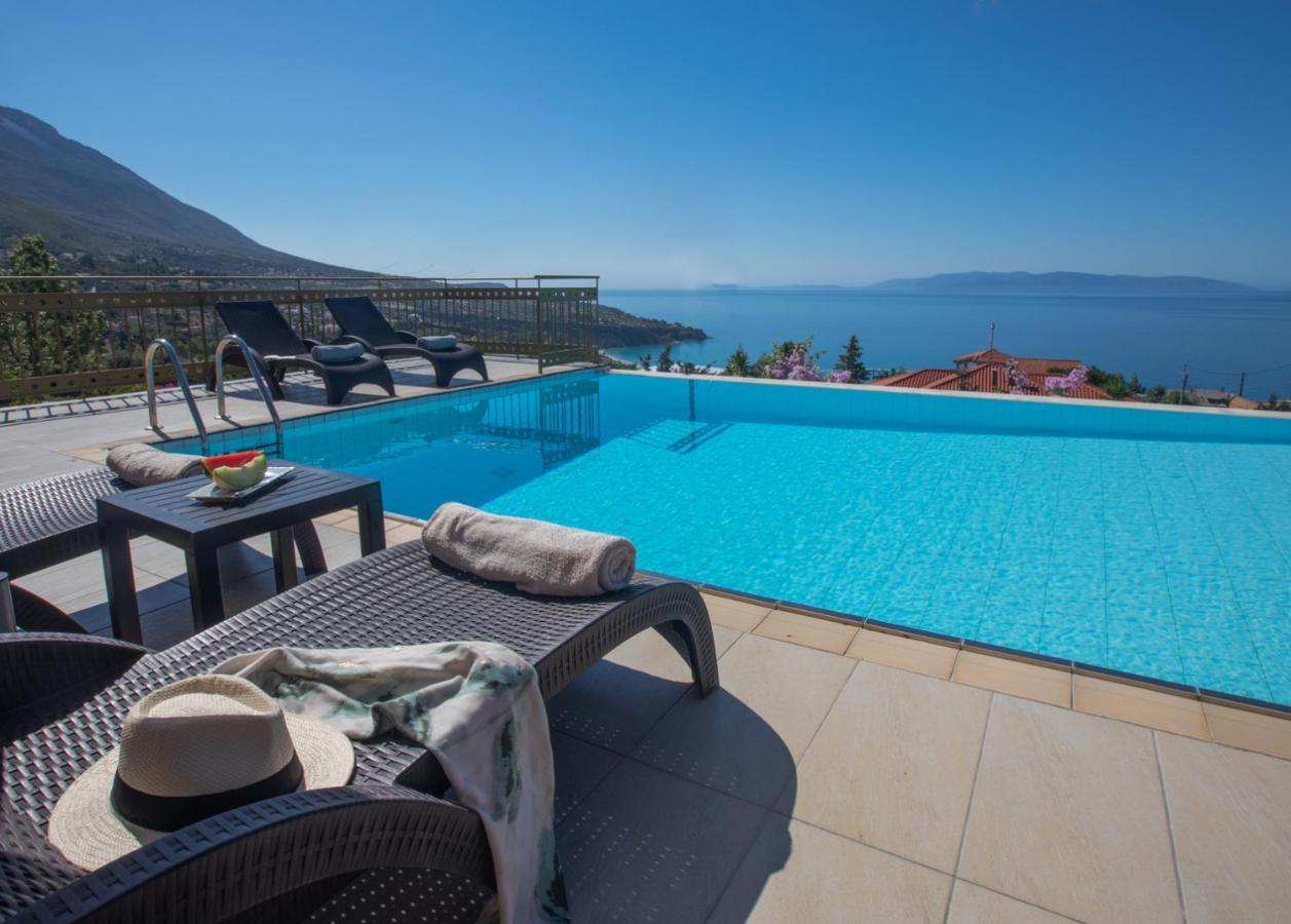 Lourdas Beach View Villa Vlachata 外观 照片