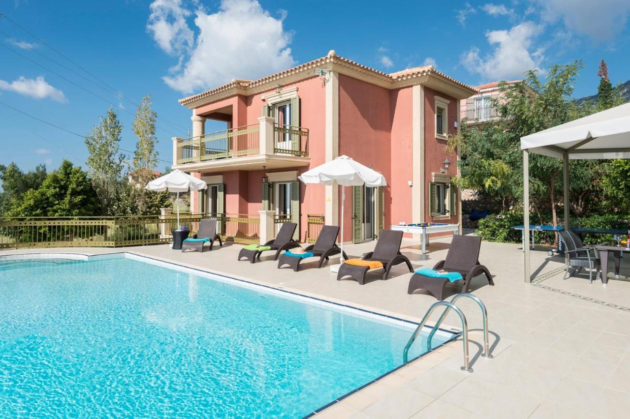 Lourdas Beach View Villa Vlachata 外观 照片