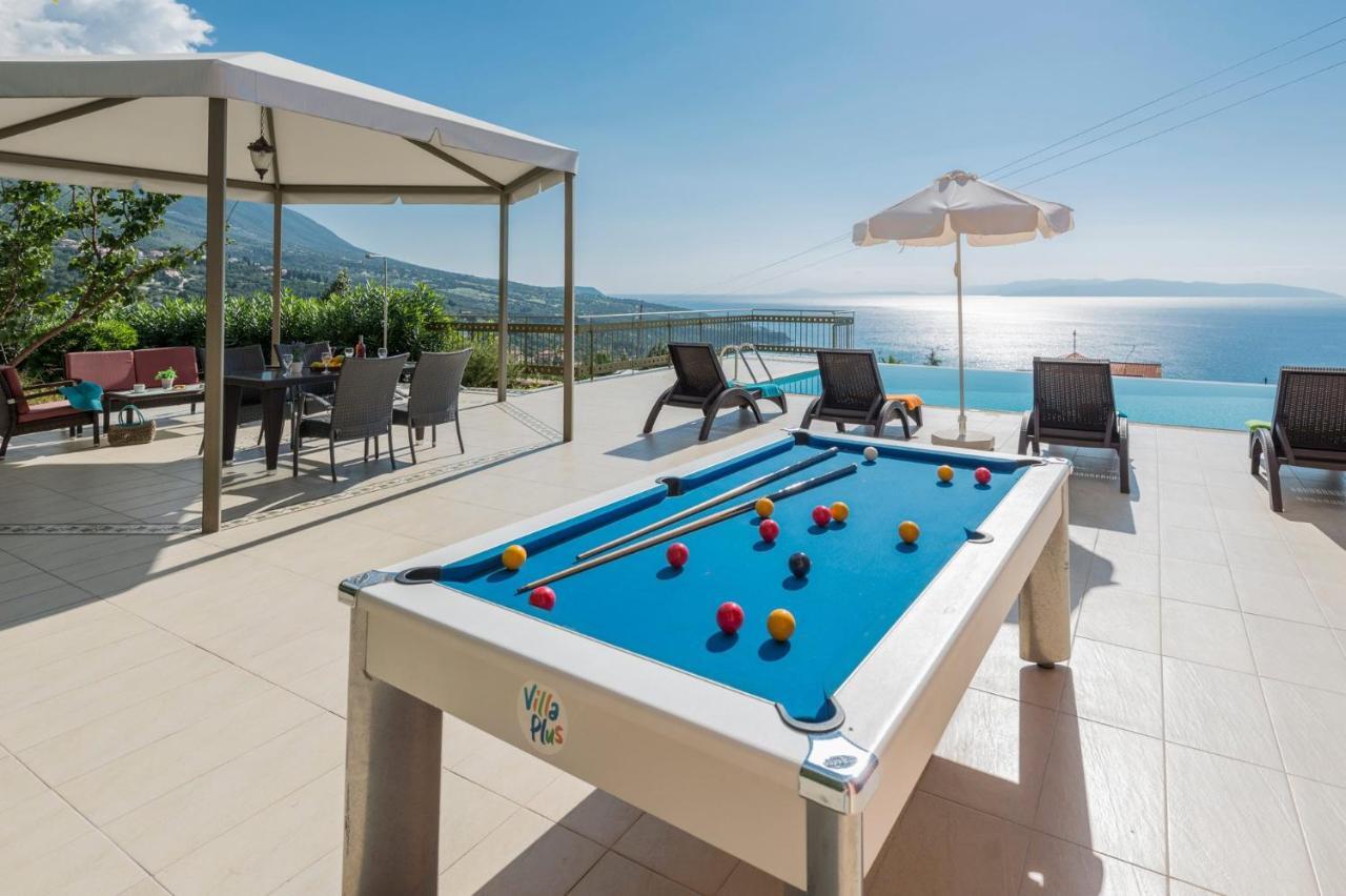 Lourdas Beach View Villa Vlachata 外观 照片