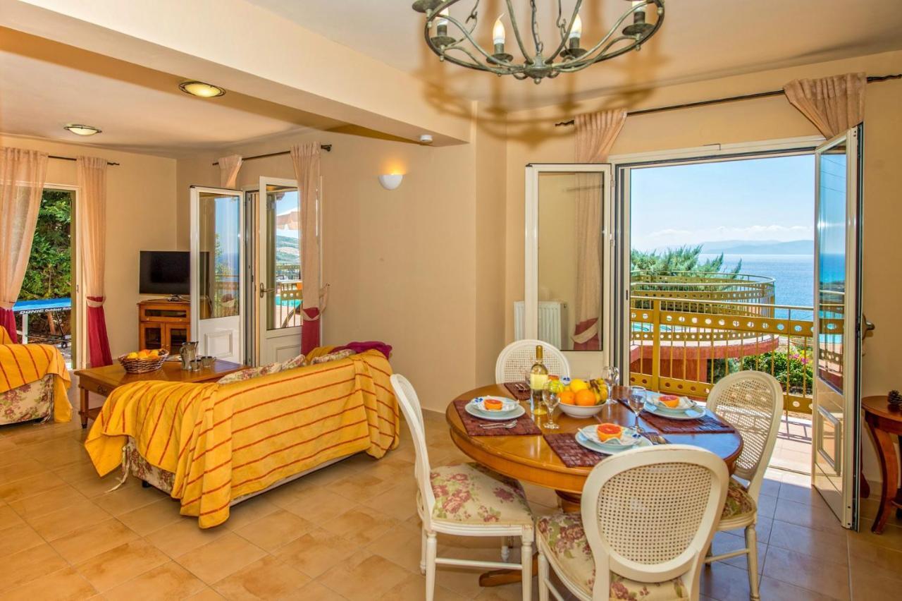 Lourdas Beach View Villa Vlachata 外观 照片