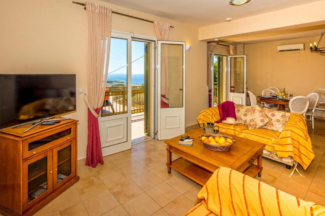 Lourdas Beach View Villa Vlachata 外观 照片